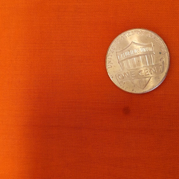 Michael Kors Long Sleeved Orange Embroidered Tunic/Cover Up Size Medium - Picture 12 of 15